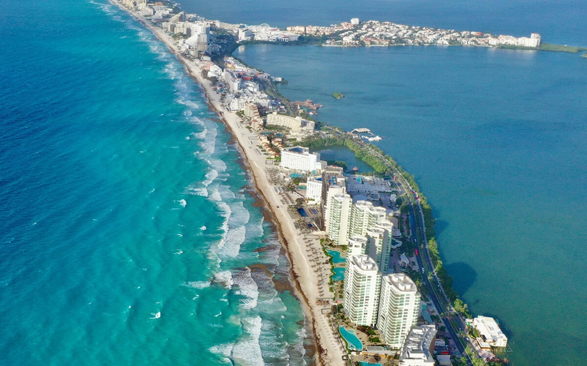 Beaches in Cancun