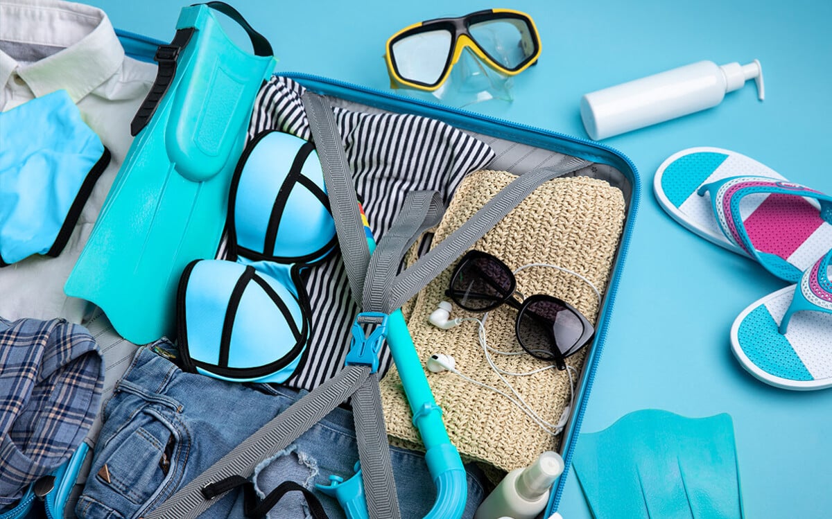 Luggage for a Bora Bora Vacation