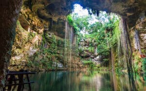 A Cenote in Cancun