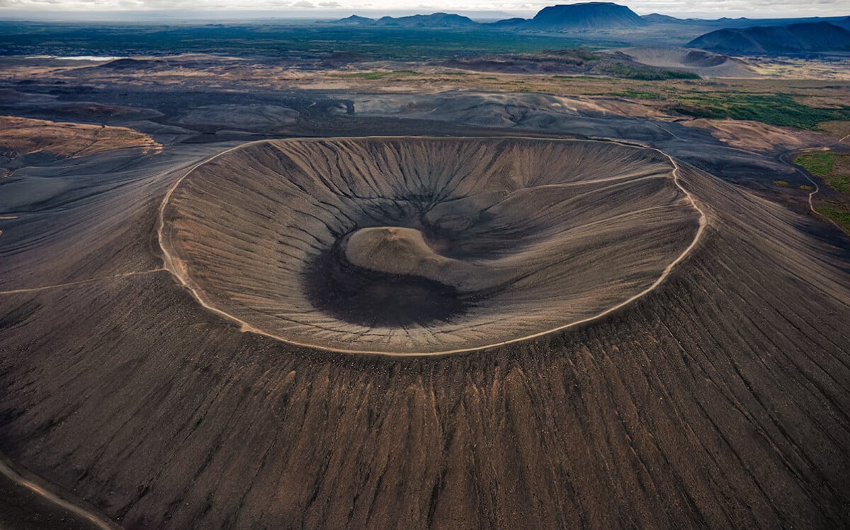 Hverfjall Volcano in Iceland