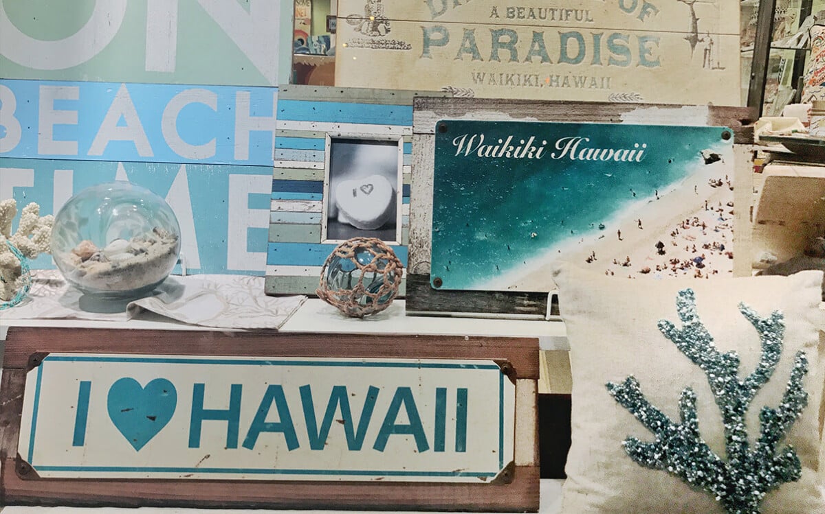 Souvenirs in Hawaii