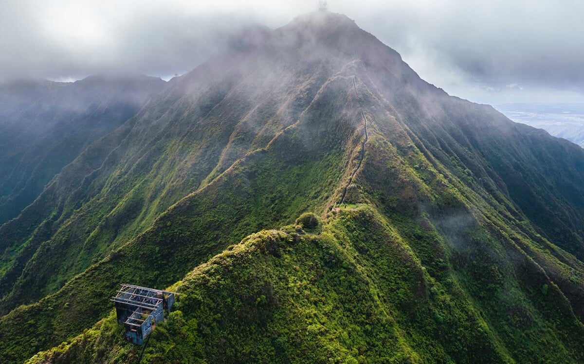 The Stairway to Heaven in Oahu