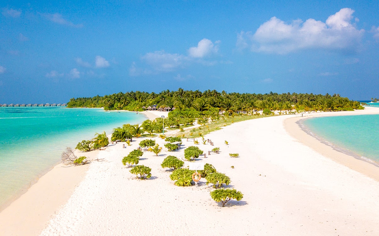 A Beach in the Maldives