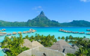 Bungalows in Bora Bora