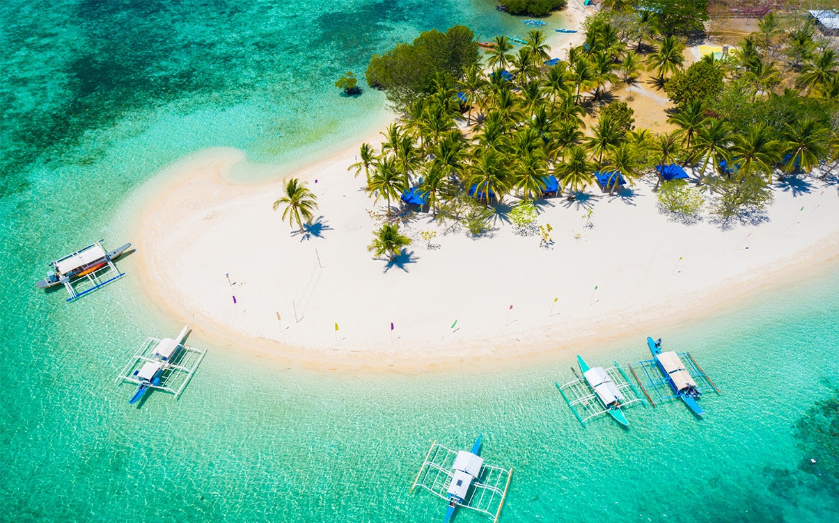 A Beach in Coron Philippines