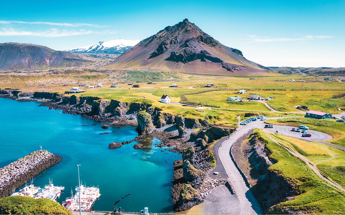 Arnarstapi Village in Iceland