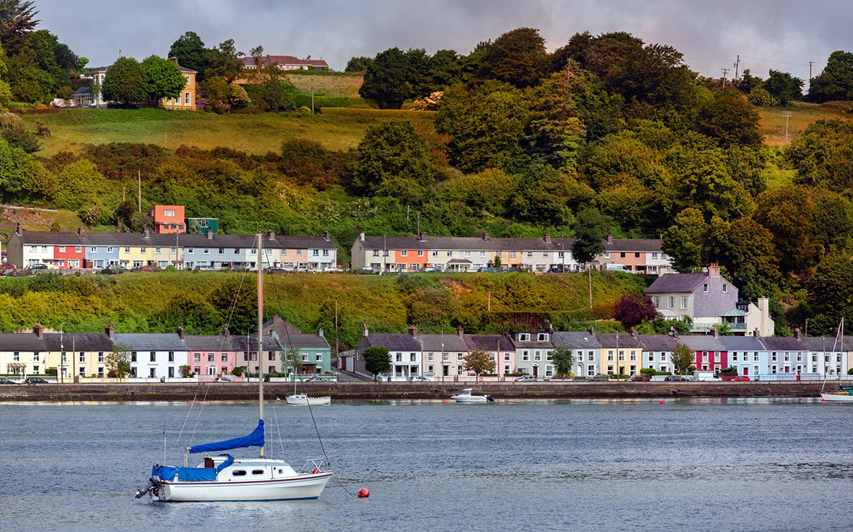 Cork Harbor in Ireland