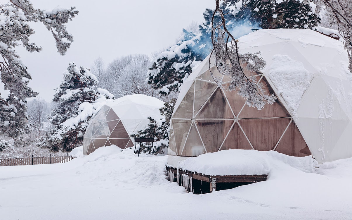 Igloo Hotels in the Winter