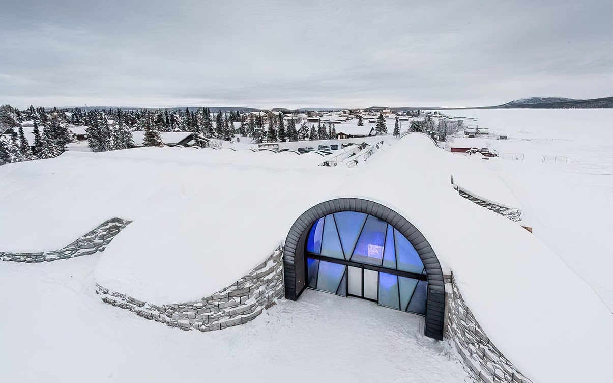 The ICEHOTEL in Sweden