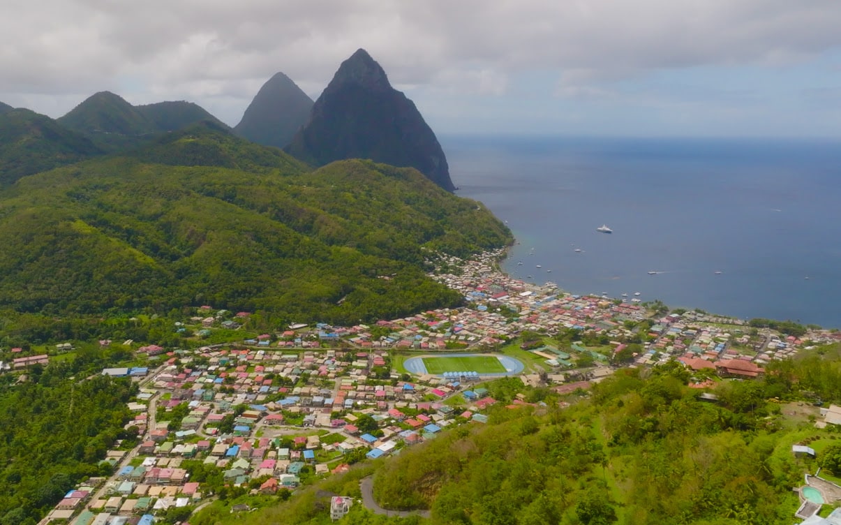 The Town of Soufriere