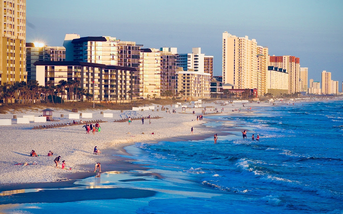 A Beach in Panama City