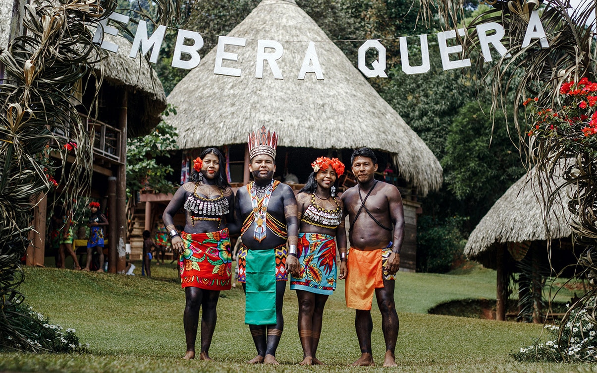 The Embera Indigenous Village