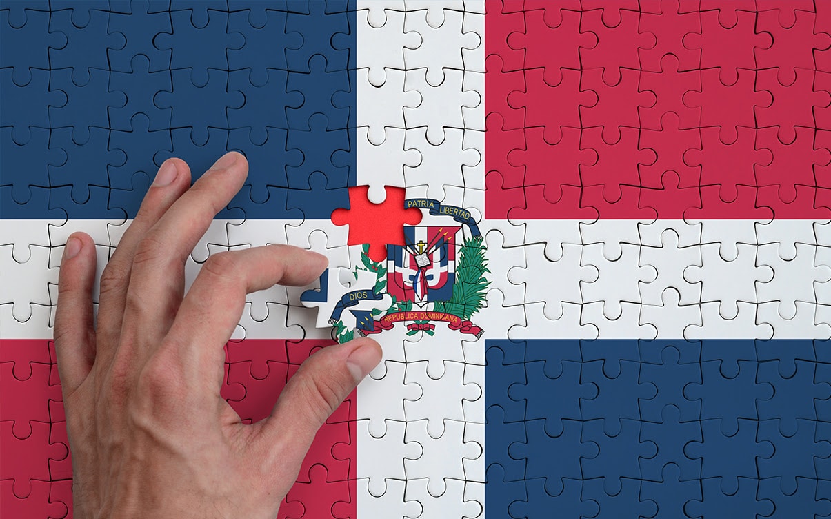 A Dominican Republic Flag Puzzle