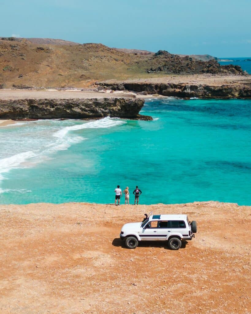 Dos Playa Beach Aruba Arikok National Park