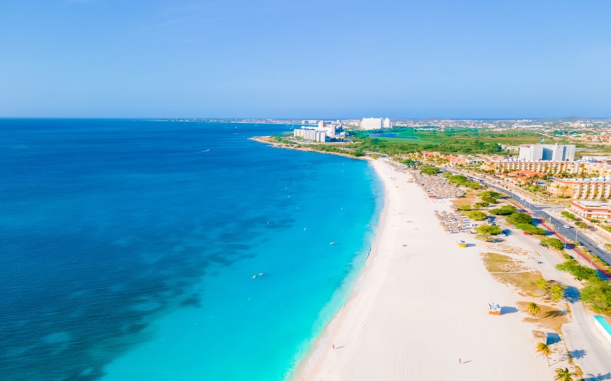 Eagle Beach in Aruba