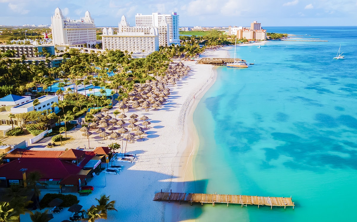 Palm Beach in Aruba