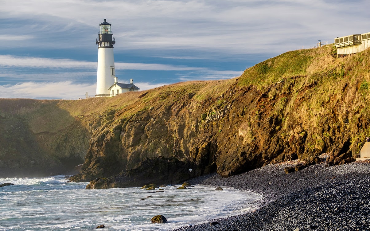 The Yaquina Head Lighthouse