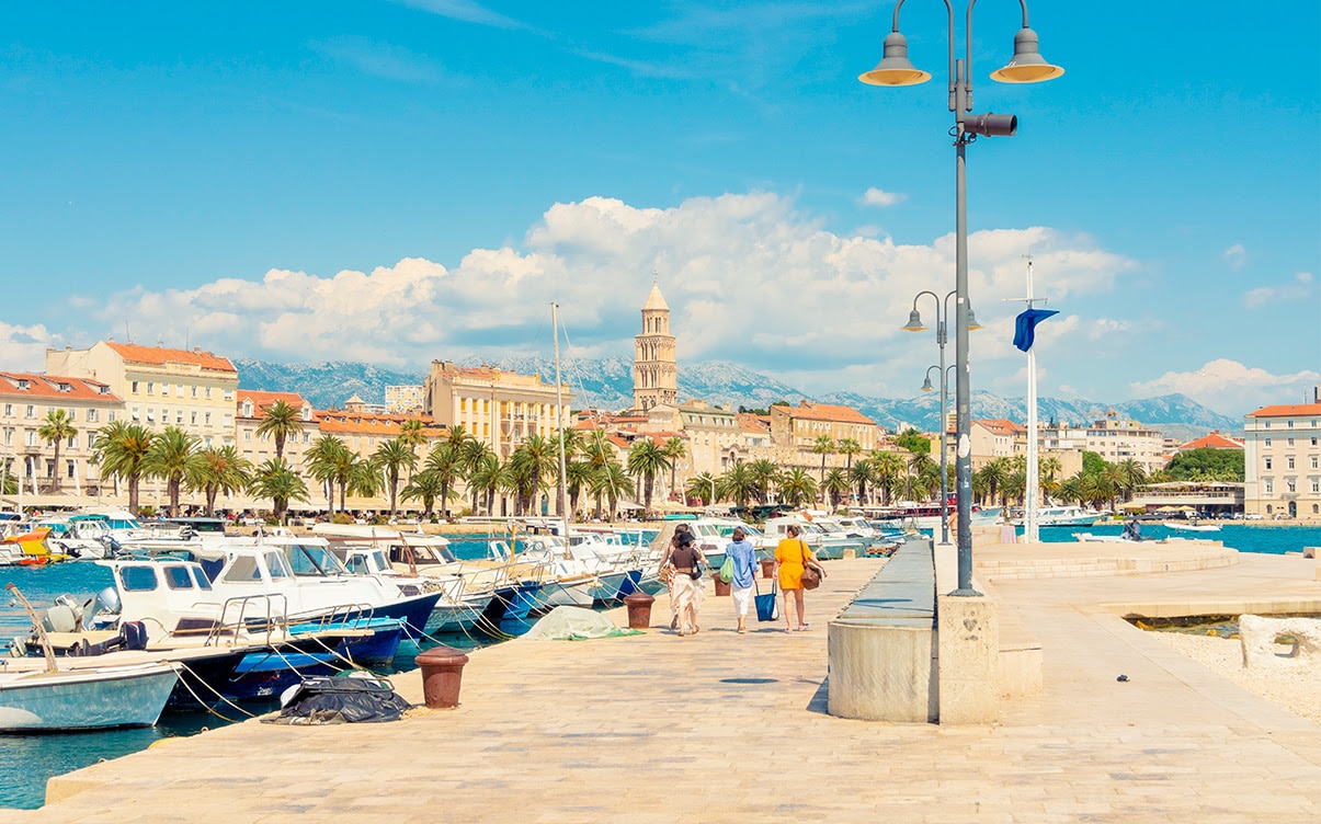 A Marina in Split Croatia