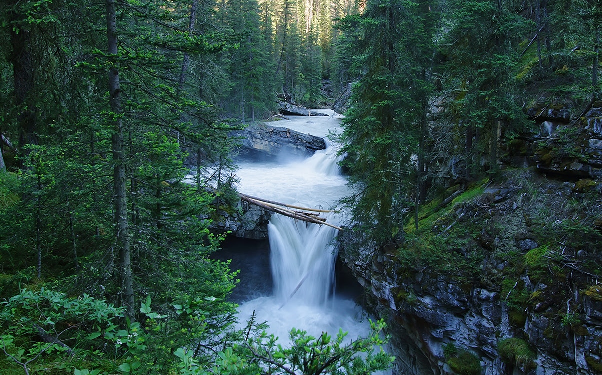 Johnston Canyon in Banff National Park