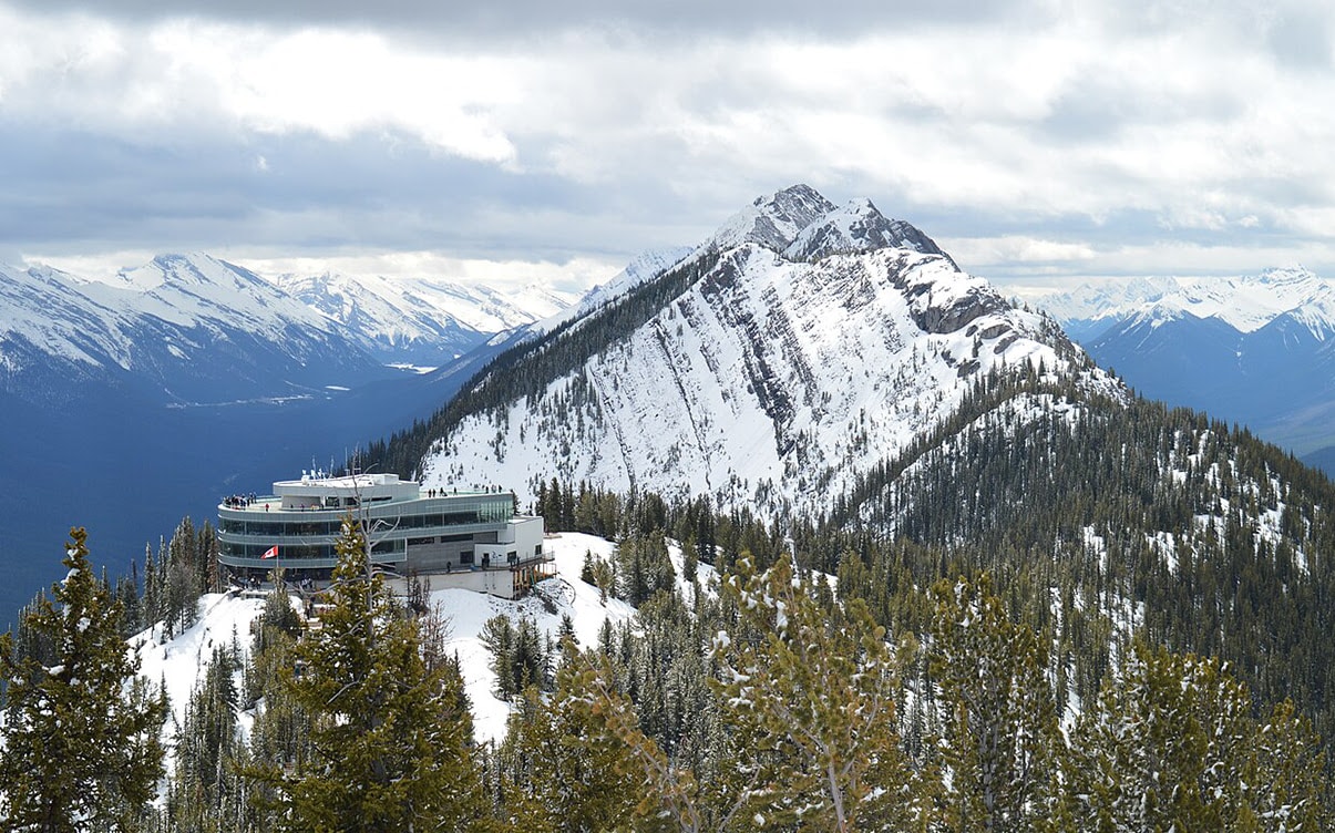 Sulphur Mountain in Banff National Park