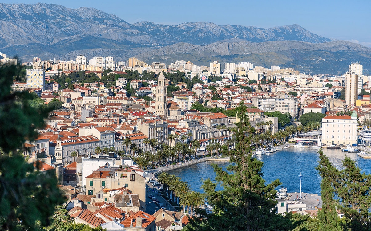 The Cityscape of Split Croatia