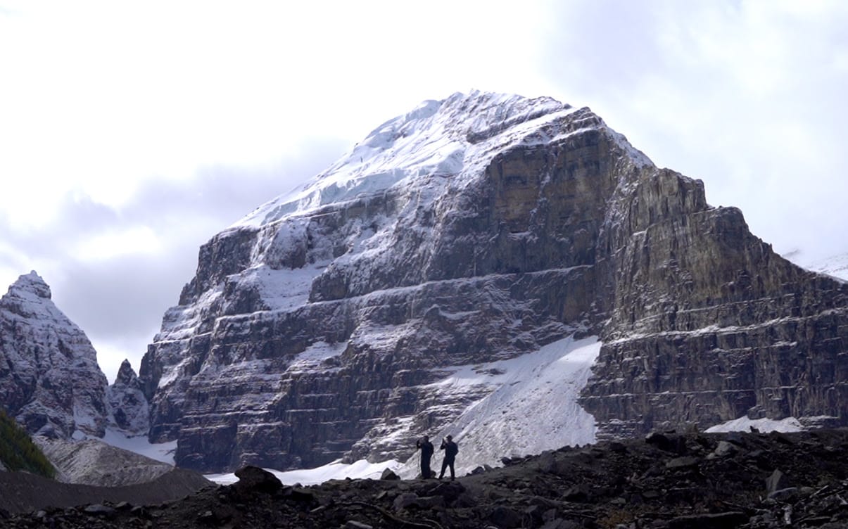 The Plain of Six Glaciers in Banff National Park