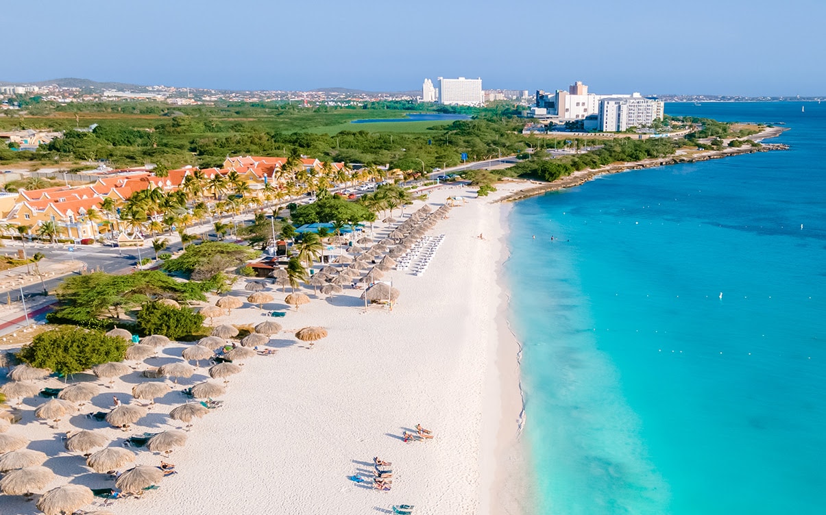 Eagle Beach in Aruba