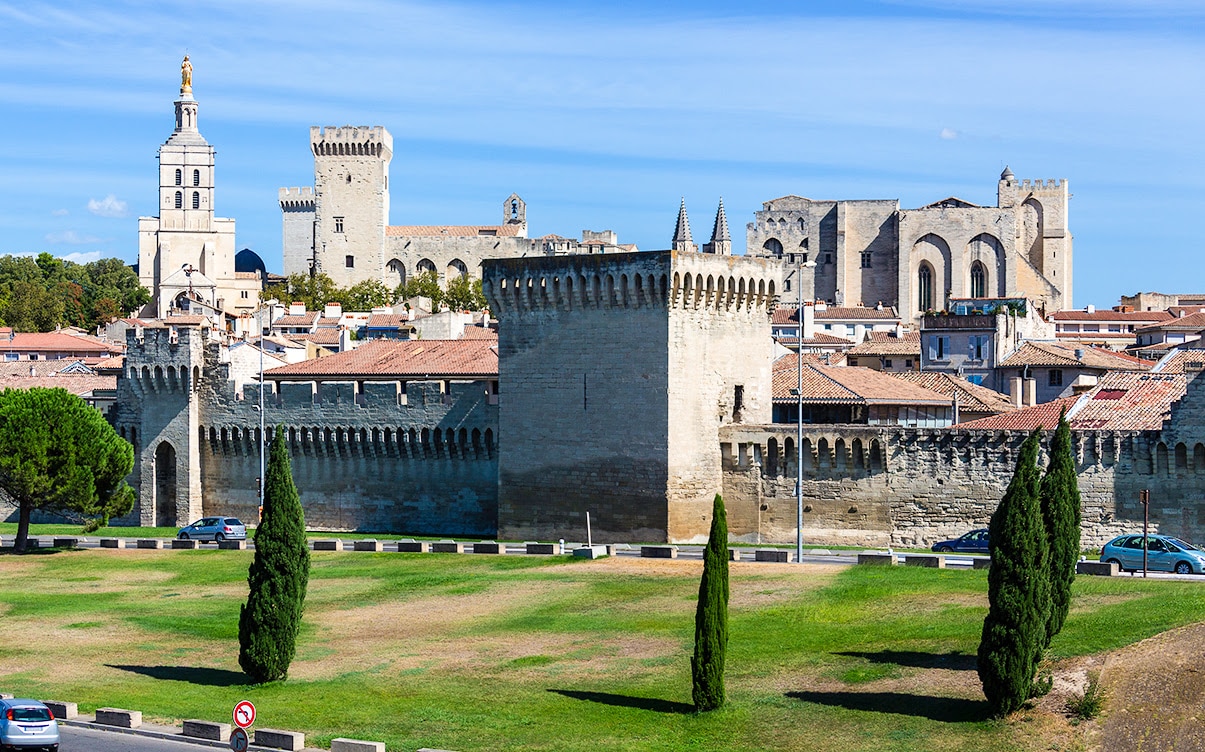 The Palais des Papes in Avignon