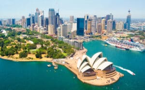 The Sydney Harbor in Australia