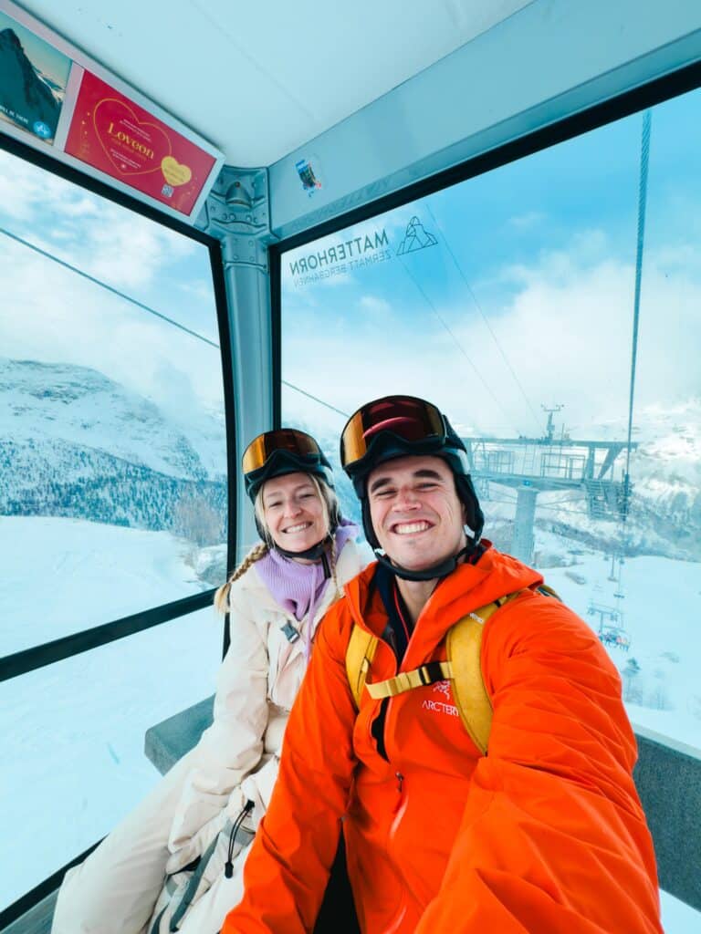 Ski Lift at Zermatt Ski Resort