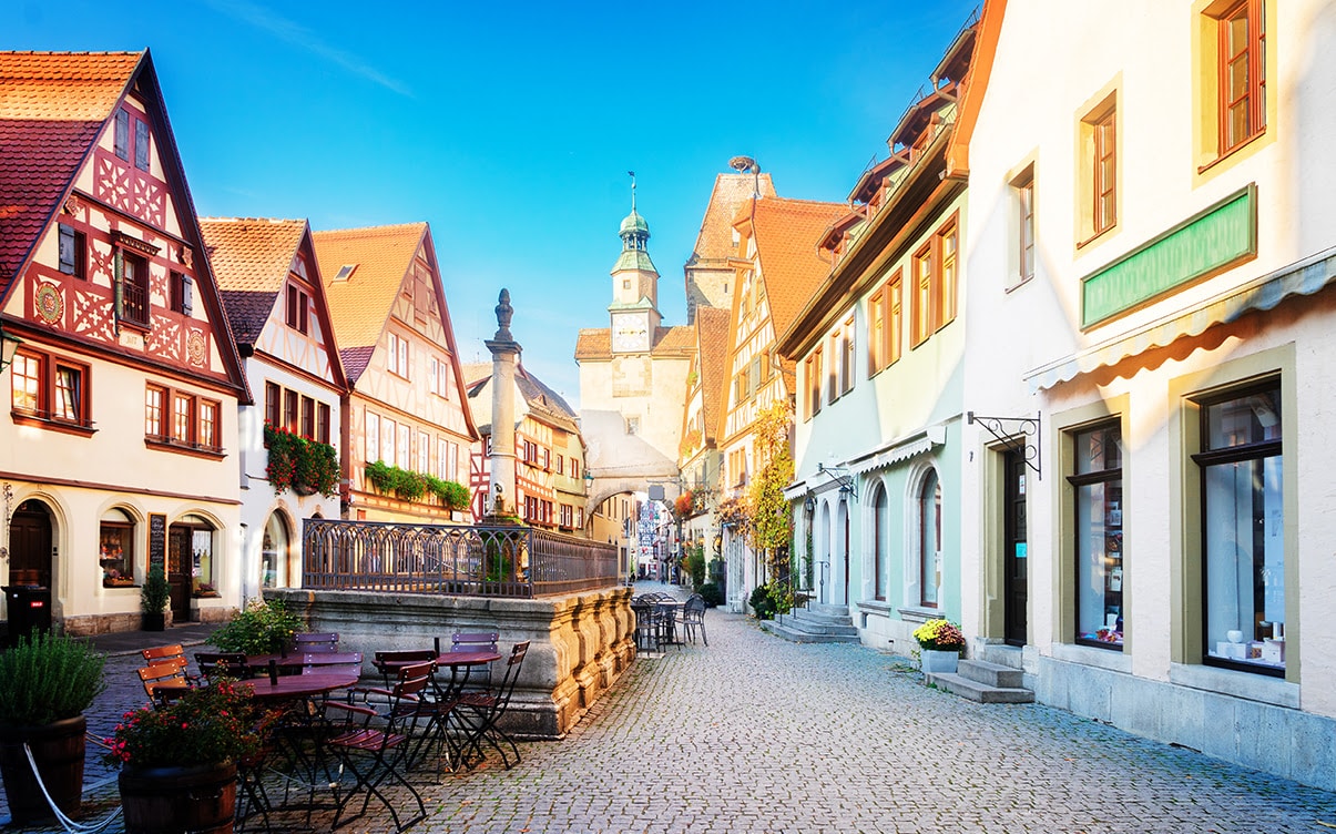 Rothenburg ob der Tauber in Germany