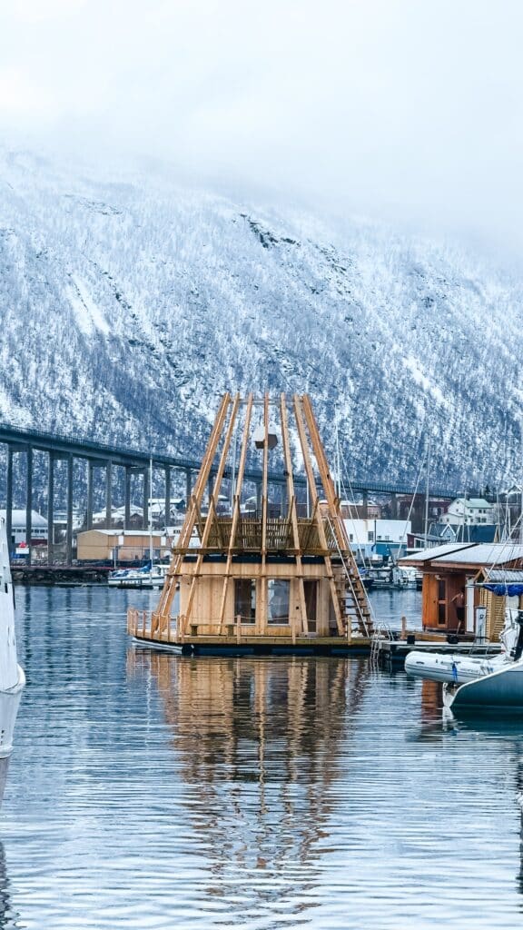 Pust Sauna in Tromsø city center.