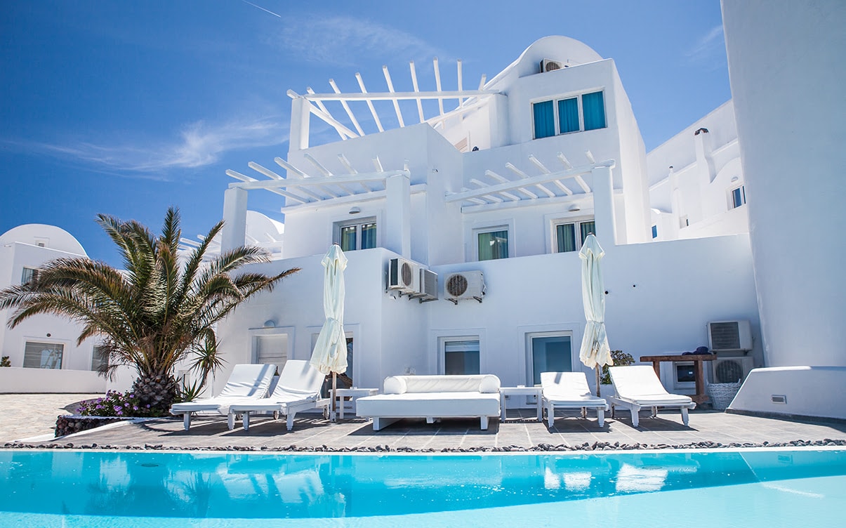 A Holiday Home in Santorini
