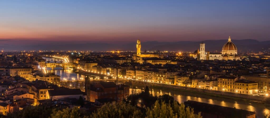 Sunset from Piazzale Michelangelo