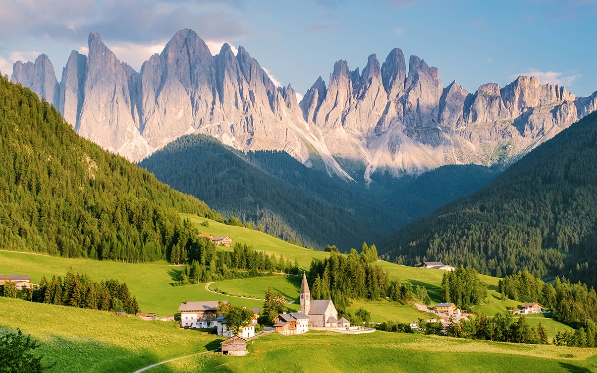 The Dolomite Mountains