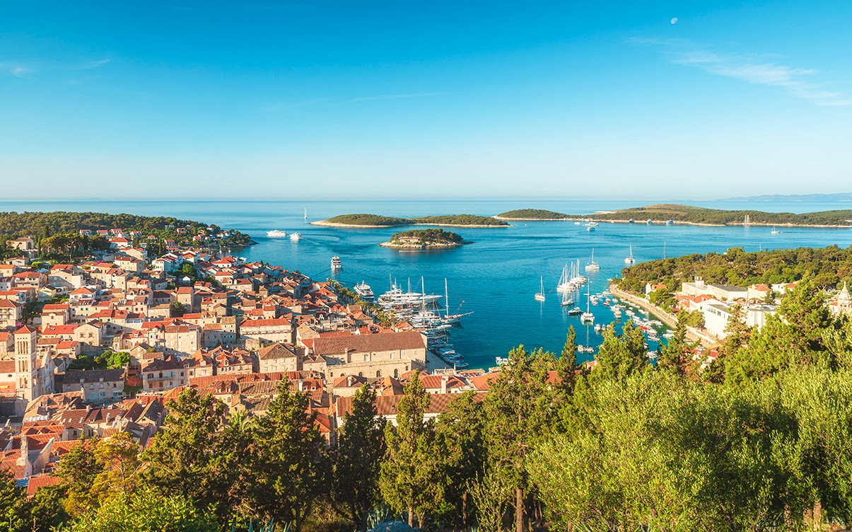 The Island of Hvar in Croatia