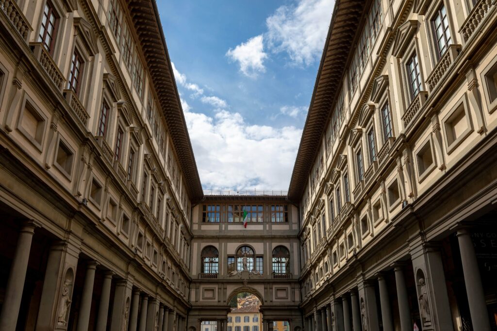 Uffizi Gallery in Florence Italy