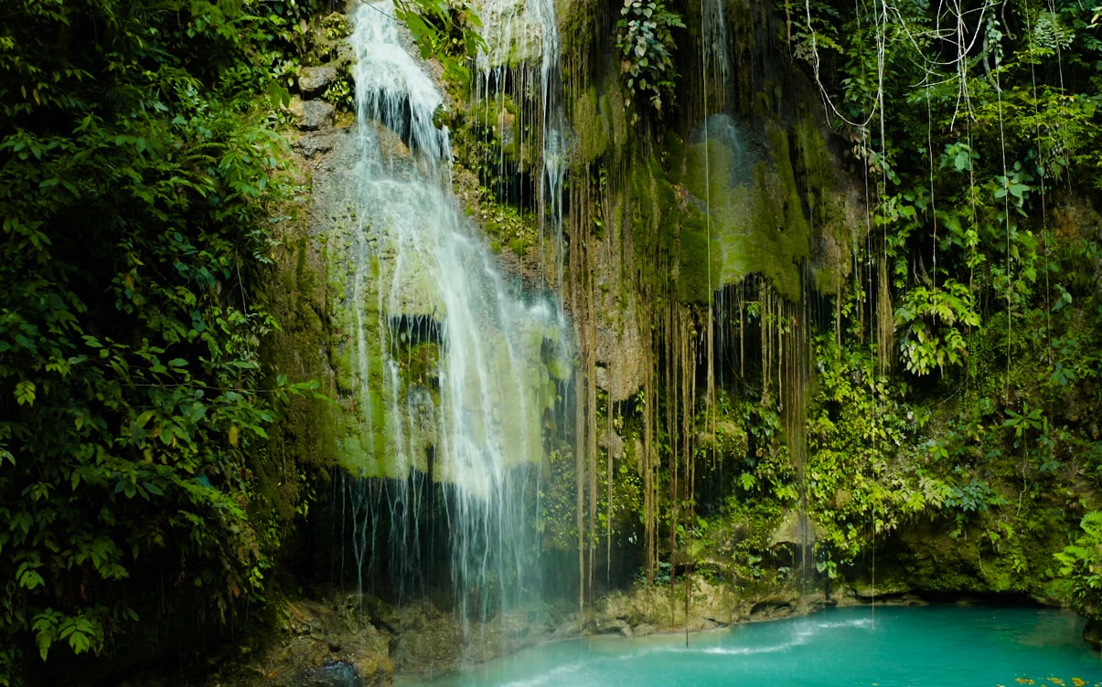 Cambais Falls in Cebu