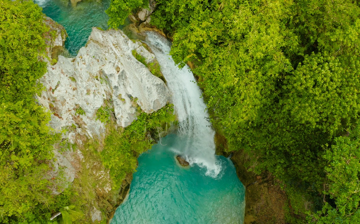 Inambakan Falls in Cebu