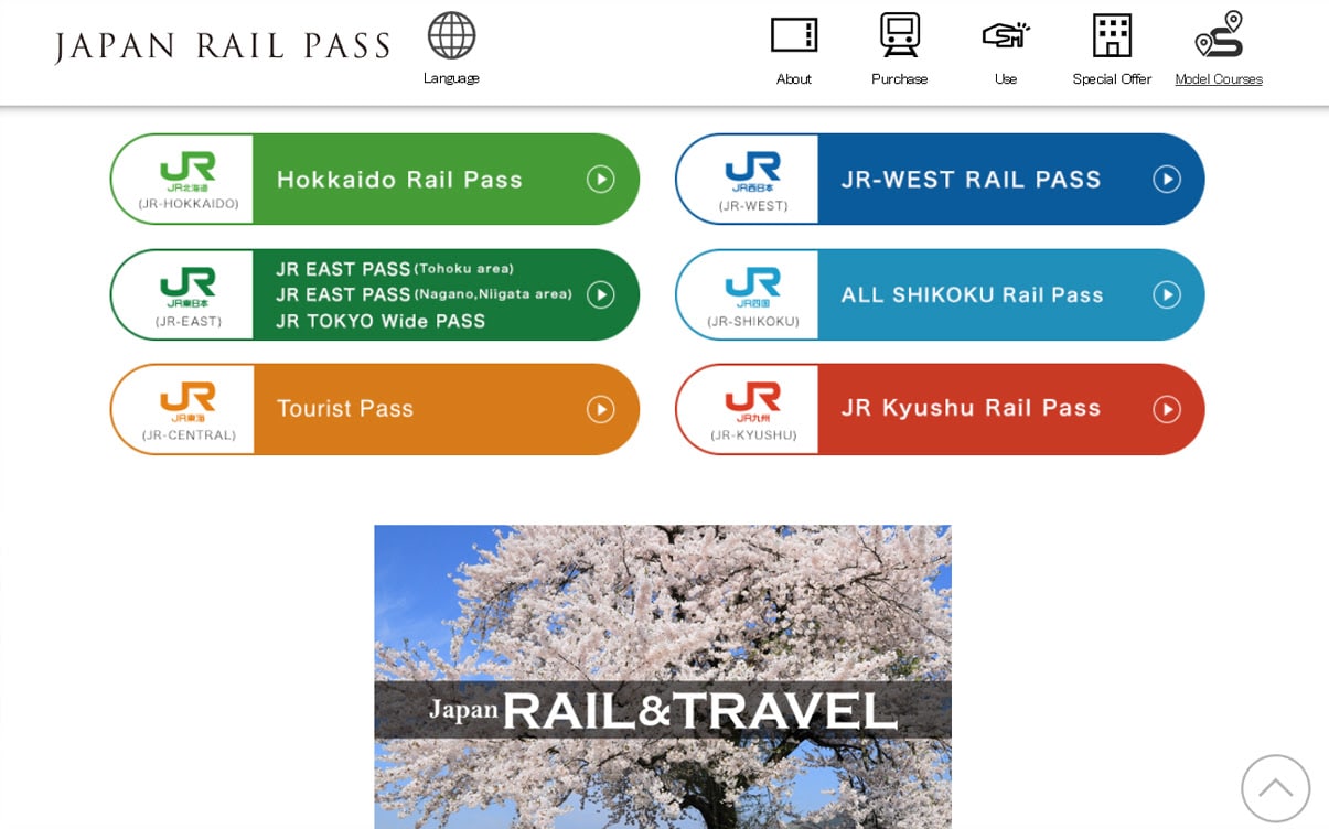 Japan Rail Pass Area-Specific Passes