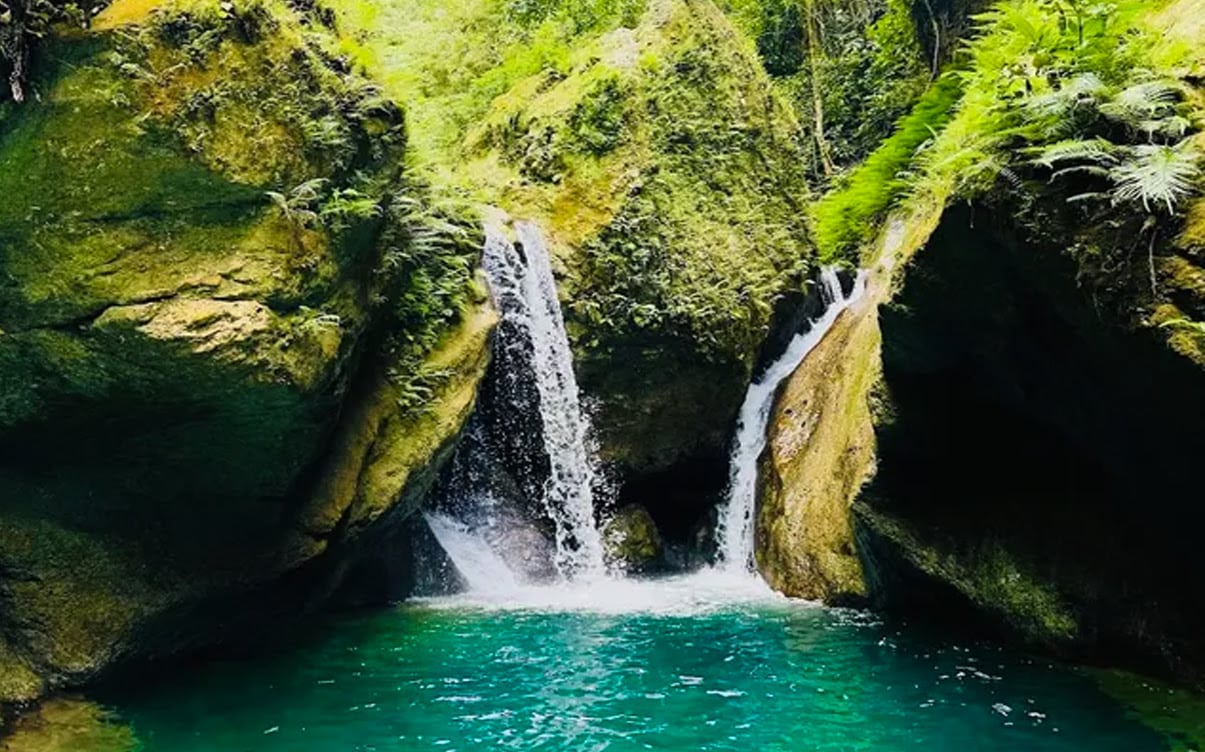 Kabutongan Falls in Cebu