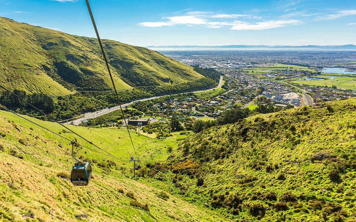 The Christchurch Gondola in New Zealand