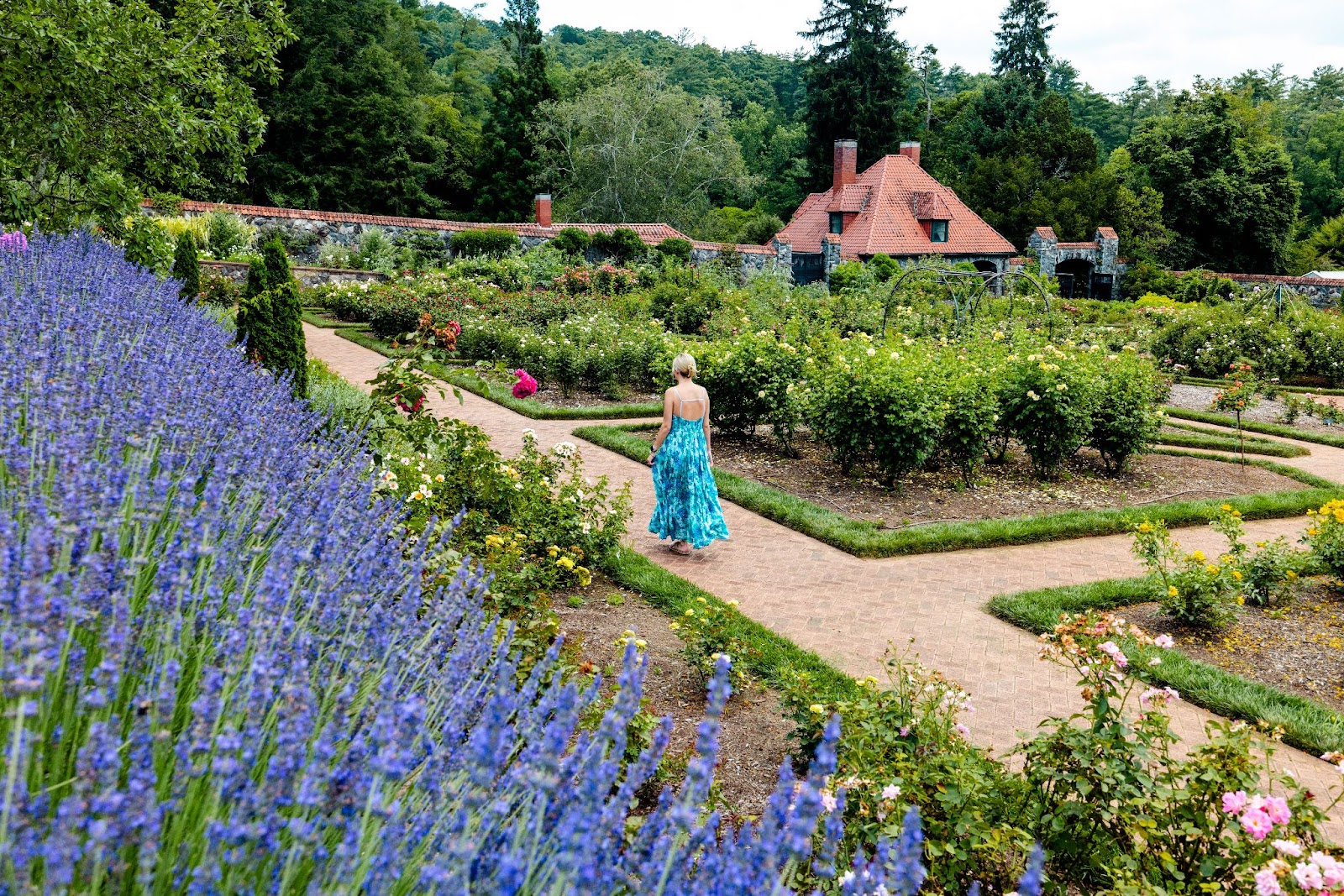 The gardens at Biltmore Estate
