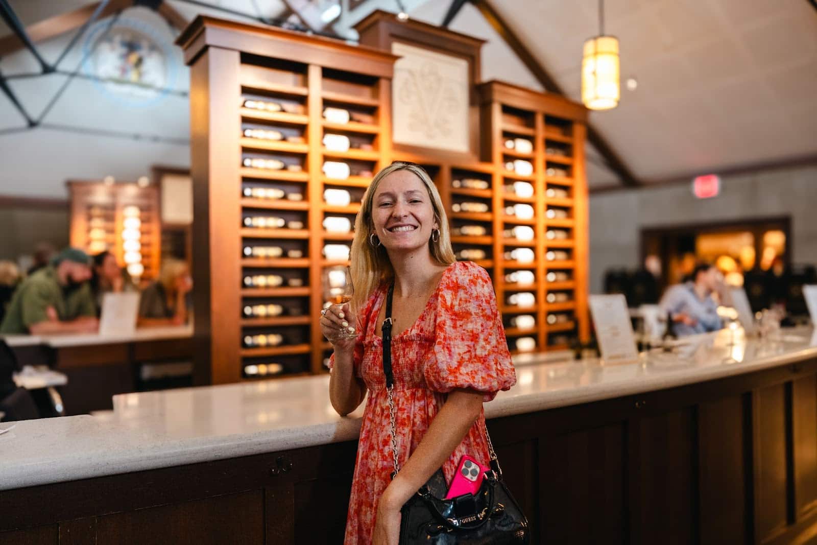 Wine tasting at Biltmore Estate