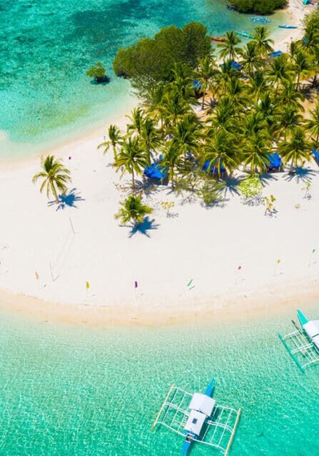 A Beach in Coron Philippines