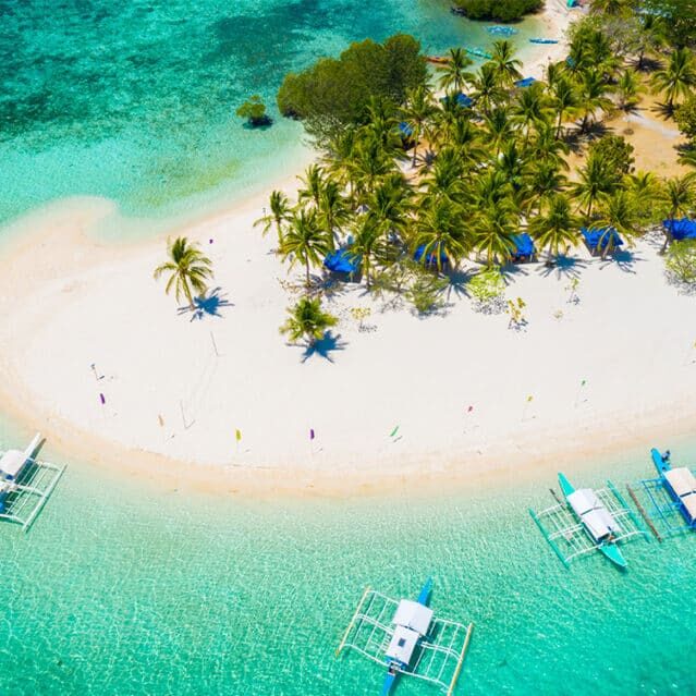 A Beach in Coron Philippines