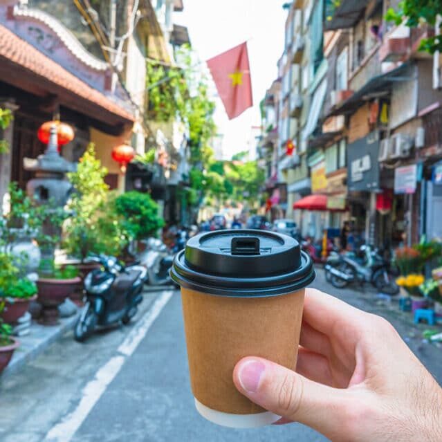 A Cup of Coffee in Vietnam