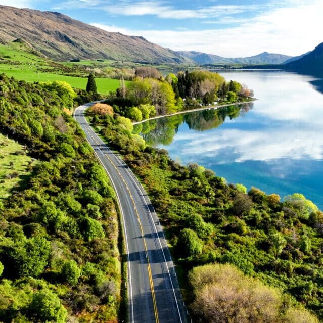 A Scenic Road on New Zealand’s South Island