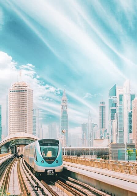 A Train in Dubai