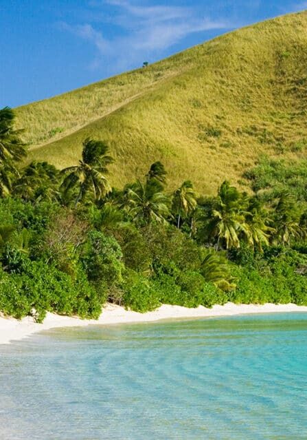 A Woman On an Island in Fiji